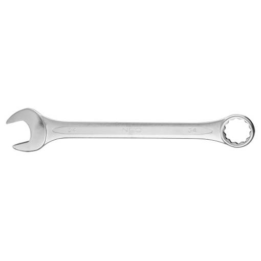 Combination spanner 34x392mm, CrV, DIN 3113