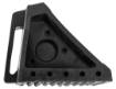 Rubber wheel chock with handle