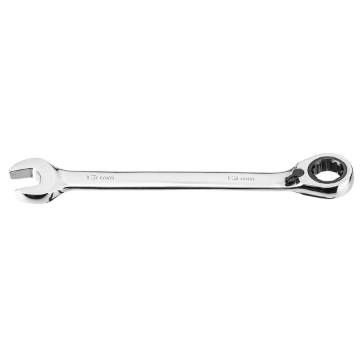 Combination spanner with ratchet 13 mm