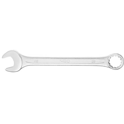 Combination spanner 28x310mm, CrV, DIN3113