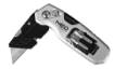 Folding trapezoidal blade knife 1+3 blades, 2 bits