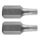 Torx bit T30 x 30 mm, S2, 2 pcs