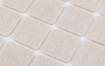 Self-adhesive felt pads, light brown 25x25 mm, 16 pcs.