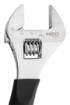 Adjustable wrench 200 mm, range 0-28 mm