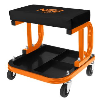 Workbench on wheels with tool shelf