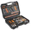 Socket wrenches, 1/4", 1/2", CrV, set 95 tools in EVA foam