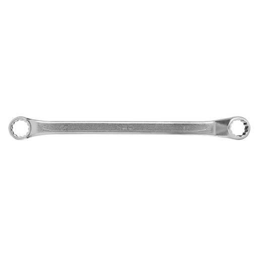 Offset ring spanner 16x17mm CrV, DIN 838