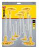 9pcs torx key T handle T10-T50