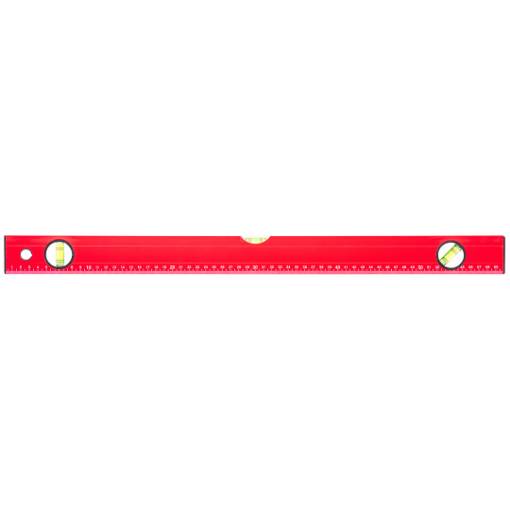 Aluminium spirit level, type 400, 60 cm, 3 vials