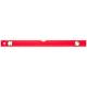Aluminium spirit level, type 400, 60 cm, 3 vials