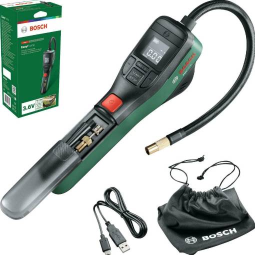 EasyPump 3.6V battery air pump 10 bar