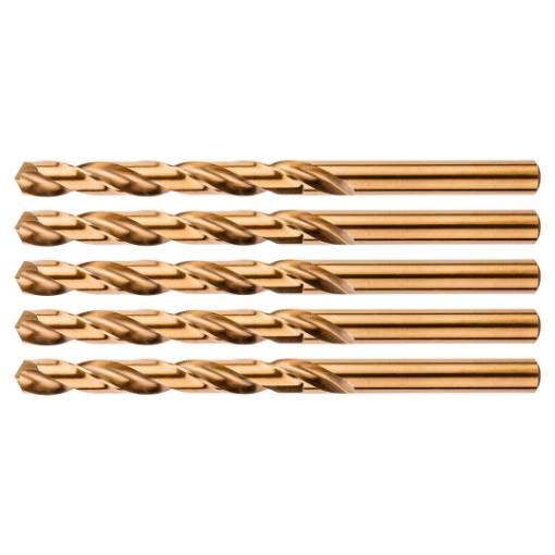 HSS-Co metal drill bits 8.0 mm, 5 pcs.