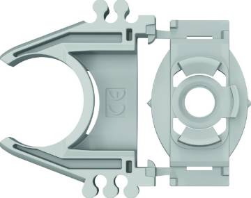 PRO EPC-16 plastic pipe clamp for electrics (100 pcs)