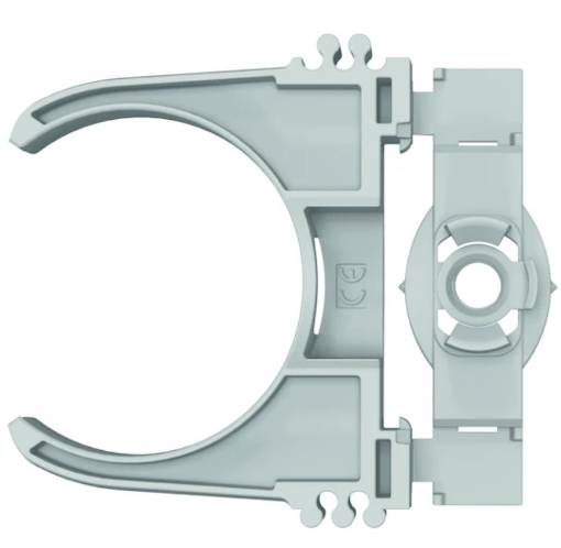 PRO EPC-40 plastic pipe clamp for electrics (50 pcs)