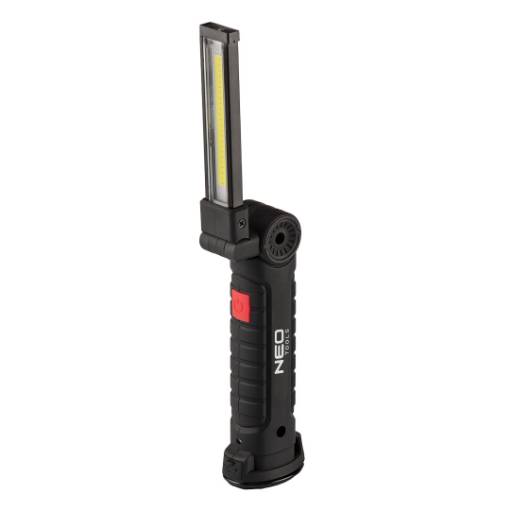 Workshop lamp rechargeable 200 lm COB + flashlight