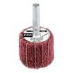 Flap wheel with abrasive fleece, mounted 30 x 25 x 6 mm, P60