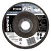 Zirconia flap wheel 125 x 22.2 mm, P100