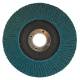 Flap wheel 125 x 22.2 mm, K60, zirconia