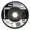 Zirconia flap wheel 125 x 22.2 mm, P80