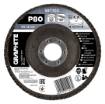 Zirconia flap wheel 125 x 22.2 mm, P80