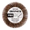 Flap wheel 60 x 15 x 6 mm, P80