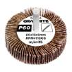 Flap wheel 60 x 15 x 6 mm, P60