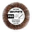 Flap wheel 60 x 15 x 6 mm, P60