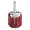 Flap wheel with abrasive fleece, mounted 30 x 25 x 6 mm, P80