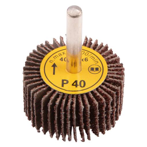 Sanding label cylinder 40 x 20 mm, K40