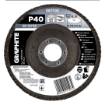 Zirconia flap wheel 115 x 22.2 mm, P40