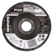Zirconia flap wheel 115 x 22.2 mm, P120