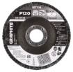 Zirconia flap wheel 115 x 22.2 mm, P120