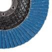 Zirconia flap wheel 115 x 22.2 mm, P120