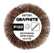 Flap wheel 60 x 15 x 6 mm, P120