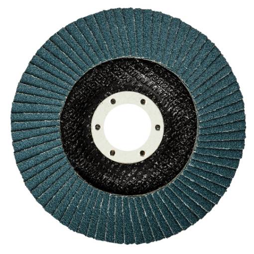 Grinding disc 115 x 22.2 mm, K80, zirconium