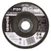 Zirconia flap wheel 125 x 22.2 mm, P120