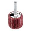 Flap wheel with abrasive fleece, mounted 30 x 25 x 6 mm, P120