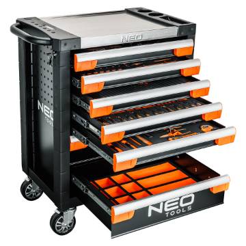 Tool cabinet 7-drawer PRO with accessories, 330 tools