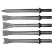 Pneumatic hammer chisel set 5 pcs