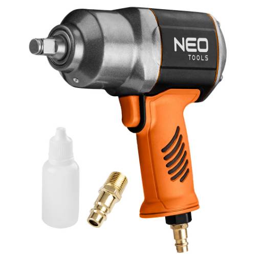 Pneumatic impact wrench 1/2", 1300 Nm