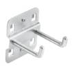 Double hook 40 mm, set 3 pcs