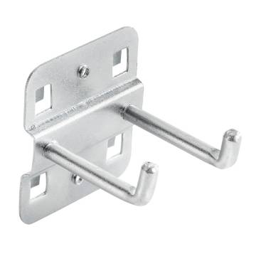 Double hook 40 mm, set 3 pcs