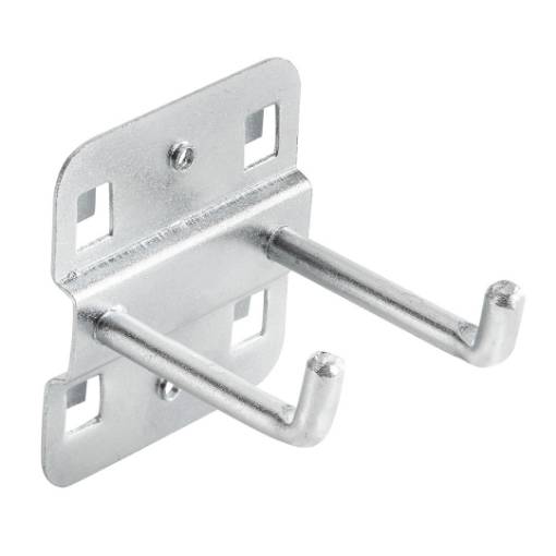 Double hook 40 mm, set 3 pcs