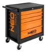 Workshop cabinet, 5 drawers + 117 tools
