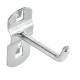 Single hook 40 mm, set 5 pcs