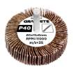 Flap wheel 60 x 15 x 6 mm, P40