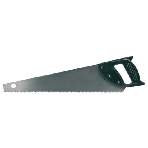Handsaw 400 mm, 9 TPI, hardened teeth, plastic handle