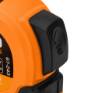 Super Black retractable steel tape measure 5 m x 25 mm, auto lock, two stop buttons, magnet