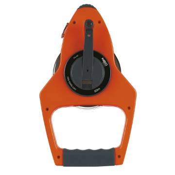 Measuring tape, steel 50m x 13mm, nylon coated