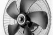 Floor fan 100W, workshop, diam. 45 cm, 3 speeds, oscillation